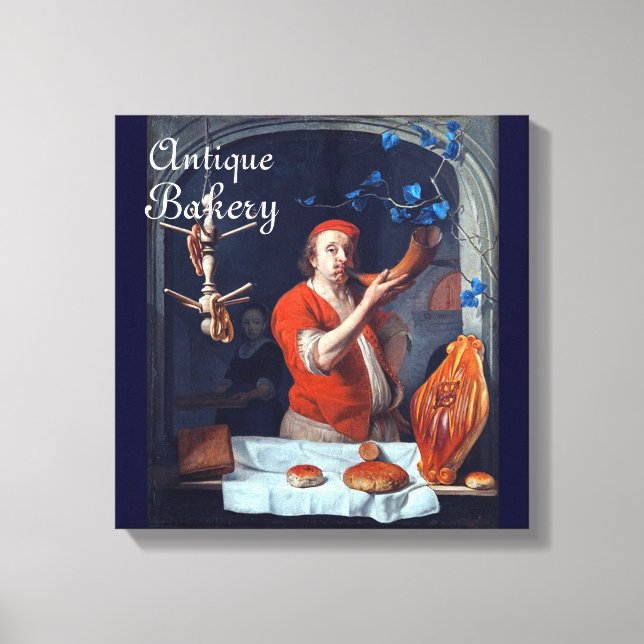 LIENZO ANTIQUE OVEN BAKER ,BAKERY BREAD TIENDA (Anverso)