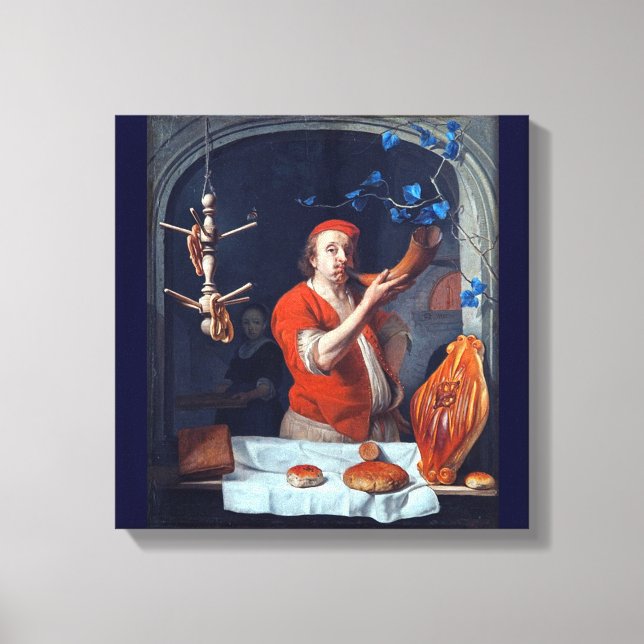 LIENZO ANTIQUE OVEN BAKER ,BAKERY BREAD TIENDA (Anverso)