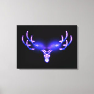 Lienzo Antlers Eléctricos