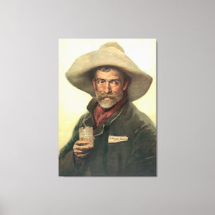 Lienzo Anuncio 1889 de la cervecería