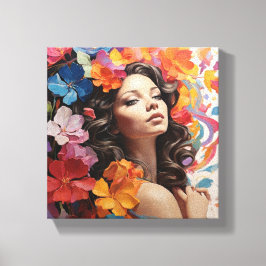 Lienzo anuncio esperanzador