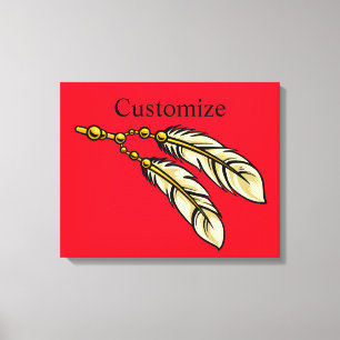 Lienzo Apache Feathers Thunder_Cove