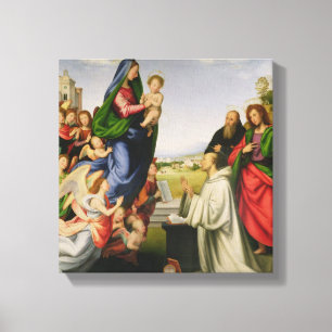 Lienzo Aparición de la Virgen a San Bernardo, 1504-07 (