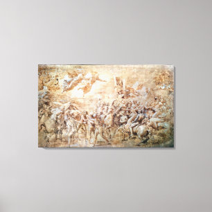 Lienzo Aparición de San Pedro y de San Pablo