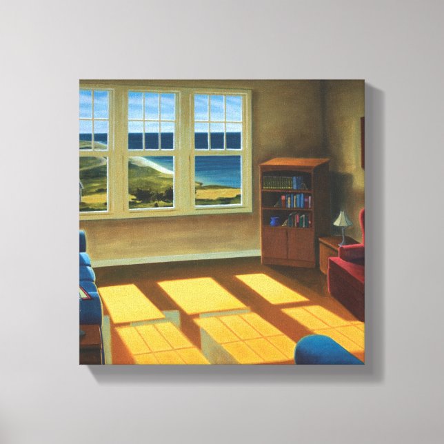 Lienzo Apartamento En El Mar 2006 (Anverso)