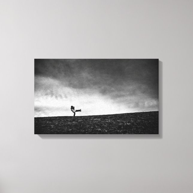 Lienzo apéndices en la colina (Anverso)