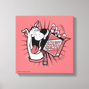 Lienzo Aperitivos Scooby-Doo Halftone Scooby
