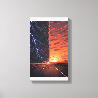 Lienzo Apocalyptic Horizon: Weather Phenomenon Art Print