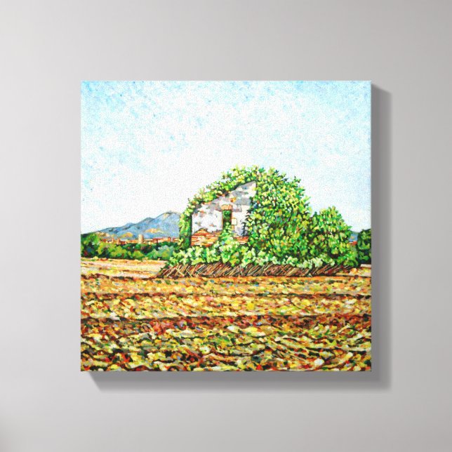 Lienzo Appia Antica House (Anverso)