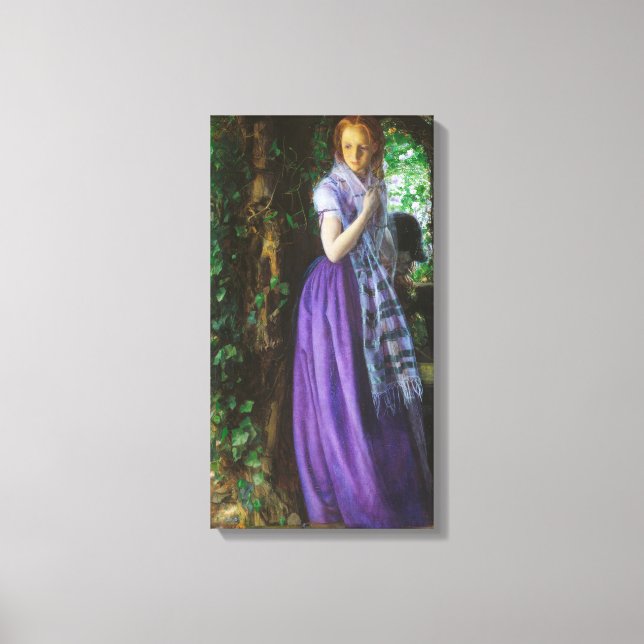 Lienzo April Love (de Arthur Hughes) (Anverso)