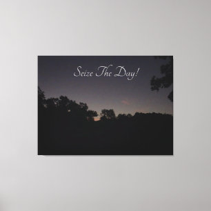 Lienzo Aprovechar el día en