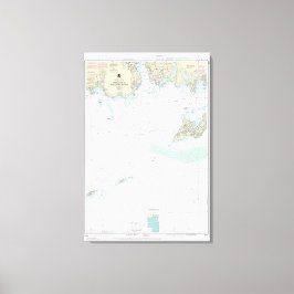 Lienzo Aproximaciones a la nueva tabla náutica del puerto