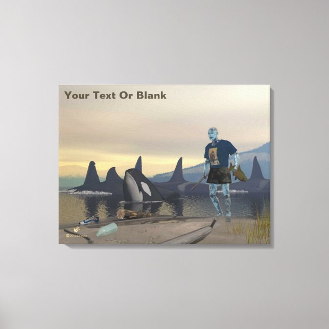 Lienzo Aquaman (Anverso)