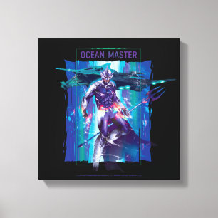 Lienzo Aquaman   Gráfico refractado de Ocean Master King
