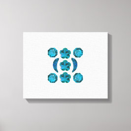 Lienzo Aquamarine Motif