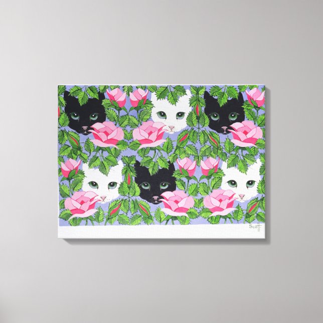 Lienzo Aquí te mira (Anverso)