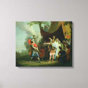 Lienzo Aquiles tiene un conflicto con Agamemnon, 1776