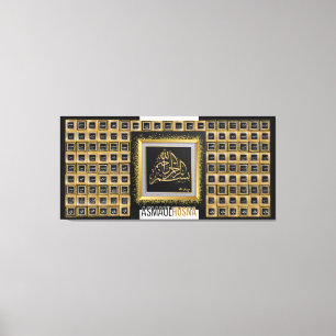 Lienzo árabe -99 nombres de Alá