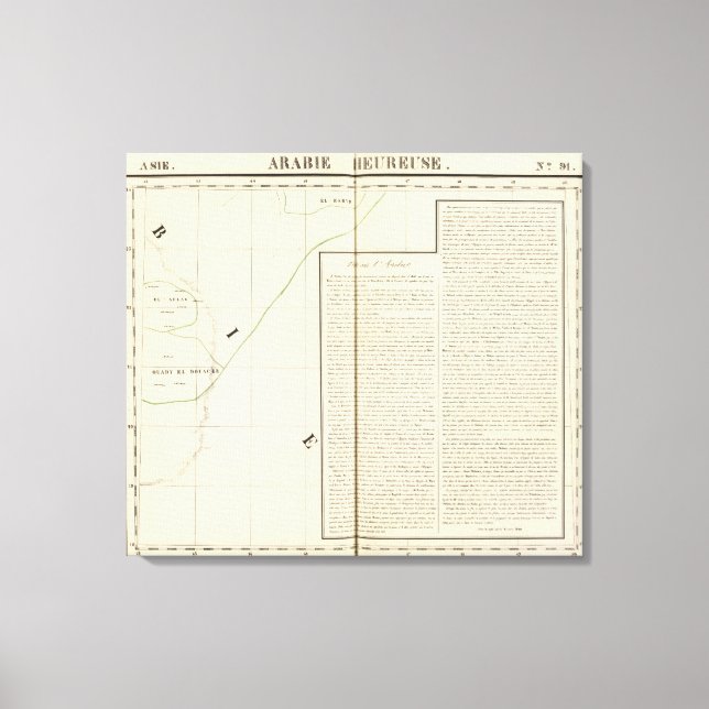Lienzo Arabia Saudita 91 (Anverso)