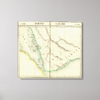 Lienzo Arabia Saudita, Asia 100