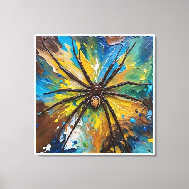 Lienzo arachnis III (Anverso)