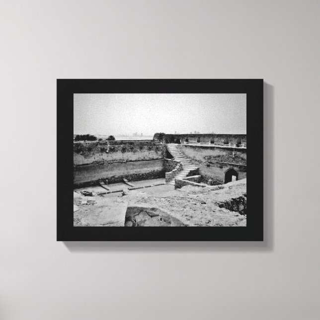 Lienzo Arad Fort (Anverso)