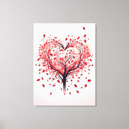 Lienzo Árbol cardíaco