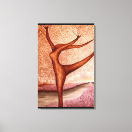 Lienzo Árbol de baile