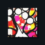 Lienzo Árbol de familia<br><div class="desc">Presentamos la atrevida y hermosa Colección de Árboles Familiares! Bienvenidos a un mundo de colores brillantes y vibrantes, patrones entretenidos y un árbol de arte pop único. Con esta colección de té, software de disco, decoración de pared, y más - tenemos algo para todos. Prepárate para dar la vuelta a...</div>