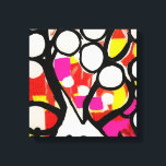 Lienzo Árbol de familia<br><div class="desc">Presentamos la atrevida y hermosa Colección de Árboles Familiares! Bienvenidos a un mundo de colores brillantes y vibrantes, patrones entretenidos y un árbol de arte pop único. Con esta colección de té, software de disco, decoración de pared, y más - tenemos algo para todos. Prepárate para dar la vuelta a...</div>