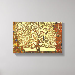 Lienzo Árbol de Gustavo Klimt de la vida