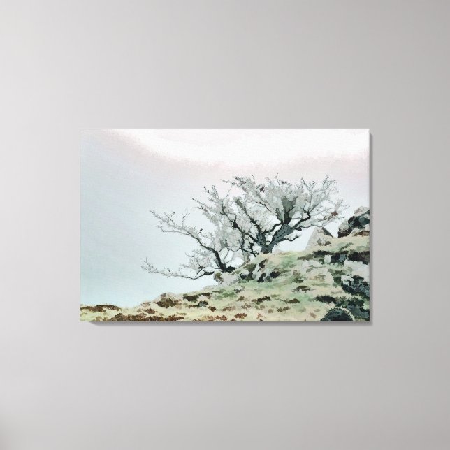 LIENZO ÁRBOL DE INVIERNO (Anverso)