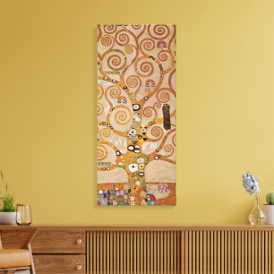Lienzo Árbol de la Vida de Gustav Klimt, Art Nouveau esti