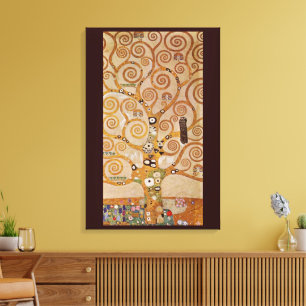 Lienzo Árbol de la Vida de Gustav Klimt, Art Nouveau esti