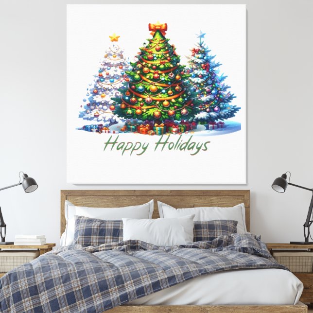 Lienzo árbol de Navidad (Insitu(Dormitorio))