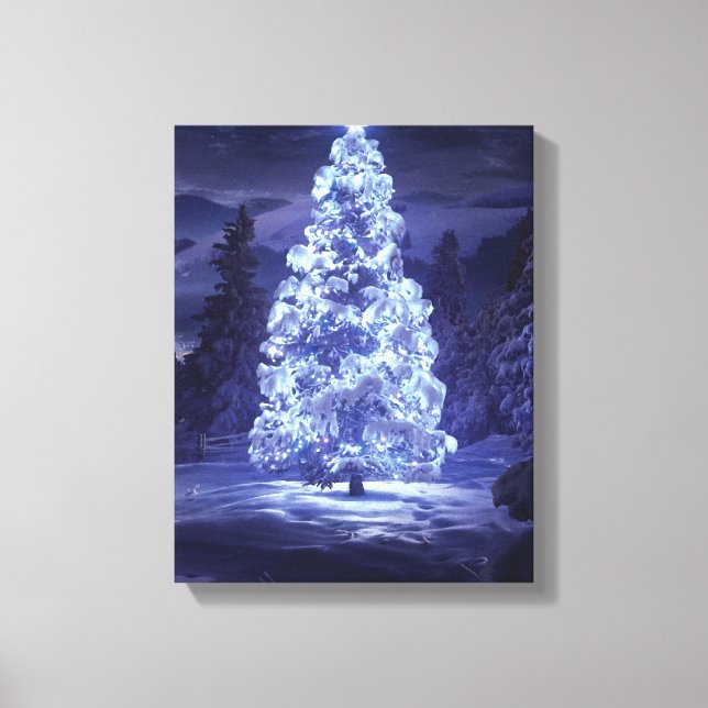 Lienzo Árbol de Navidad  (Anverso)