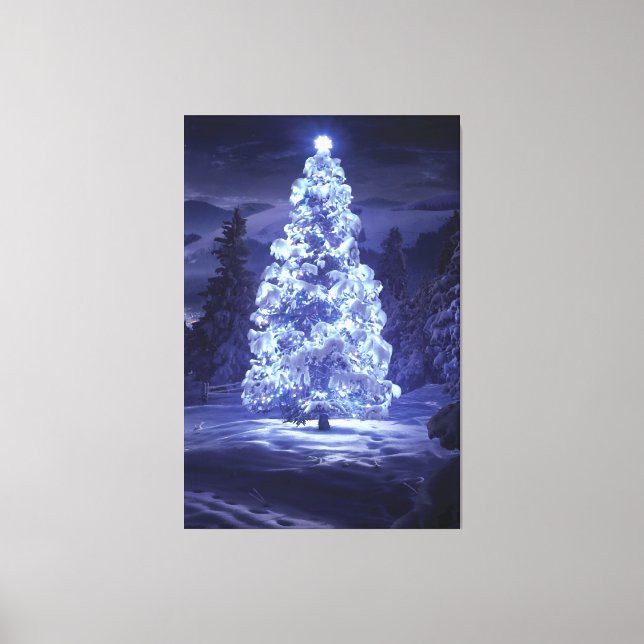 Lienzo Árbol de Navidad (Anverso)