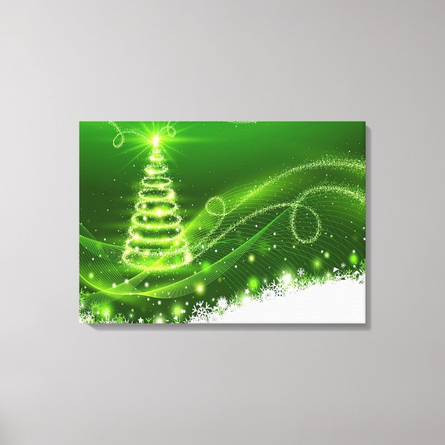 Lienzo Árbol de Navidad (Anverso)