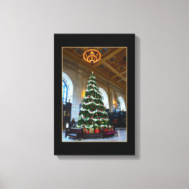Lienzo Árbol de Navidad de la Estación Union, Kansas City