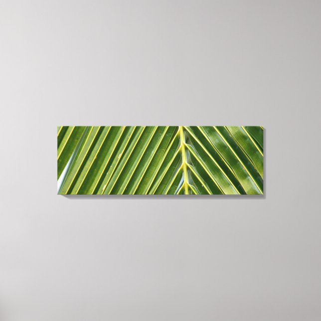 Lienzo Árbol de palma (Anverso)