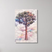 Árbol de palma vintage