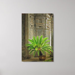 Lienzo Árbol de palmas  Hongcun (China)