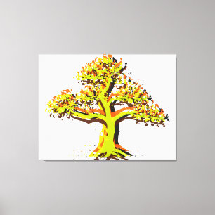 Lienzo Árbol de primavera