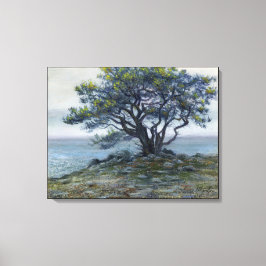 Lienzo "Árbol de punto de sal"