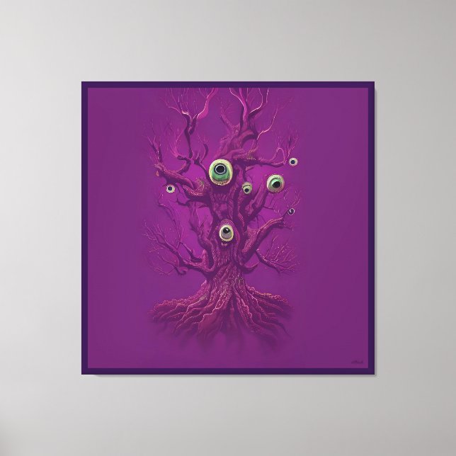 Lienzo Árbol de sueño embrujado (Anverso)