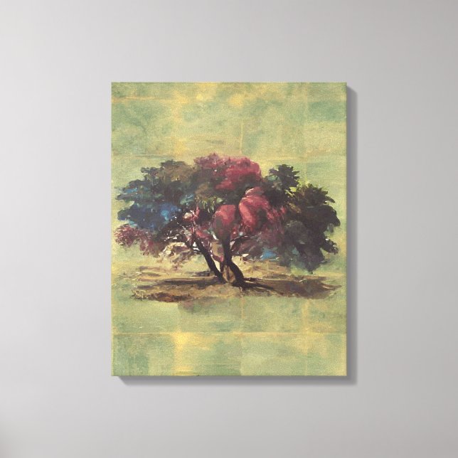 Lienzo Árbol de tamarind (Anverso)