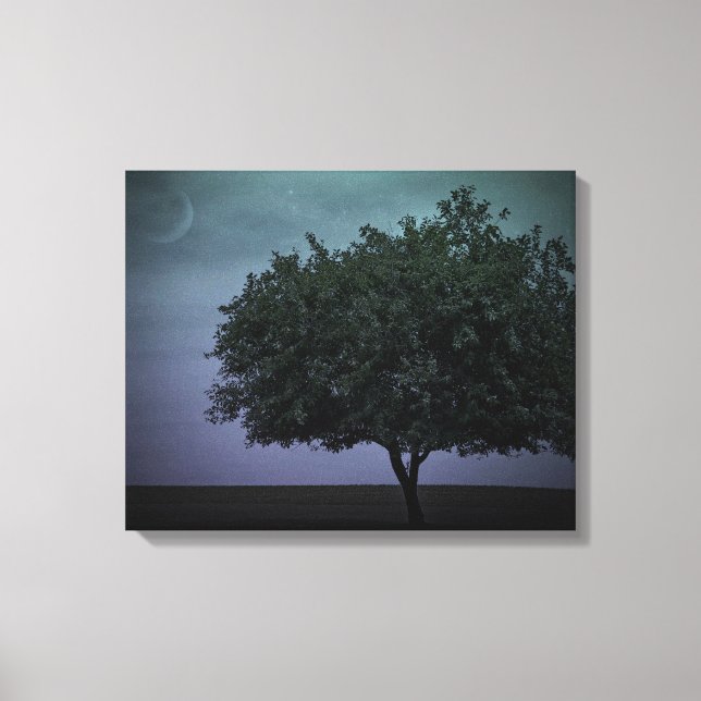 Lienzo Árbol de un solo país (Anverso)