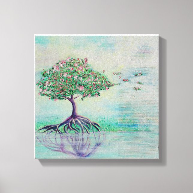 Lienzo Árbol de vida (Anverso)