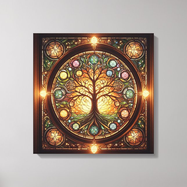 Lienzo Árbol de vida 2 (Anverso)