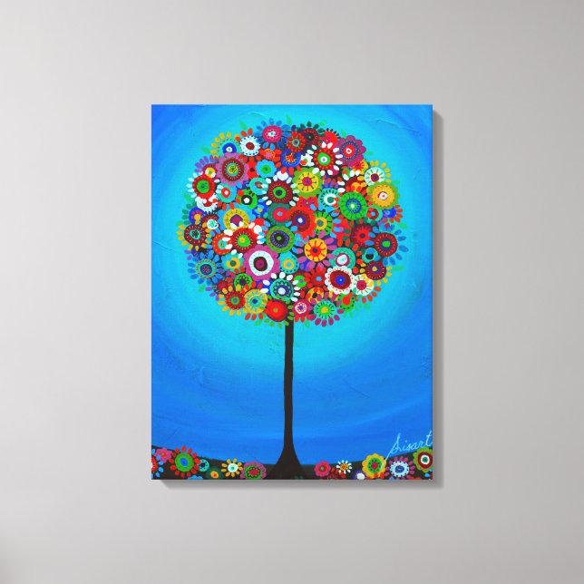 LIENZO ÁRBOL DE VIDA DE LOS PRESOS (Anverso)
